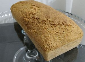 Foto principal de Pan de lino dorado al horno con especias- Dukan