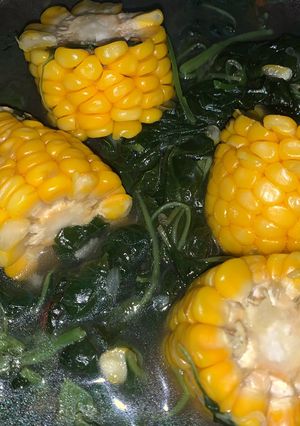 Foto resep Sayur Bayam Jagung Bening
