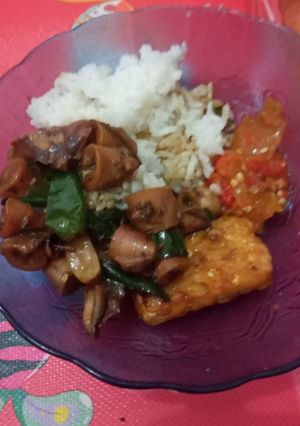 Foto resep Cumi asin tumis