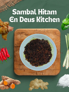 Foto resep Sambal Hitam En Deus Kitchen