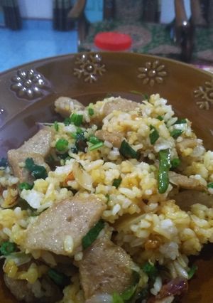 Foto resep Nasi goreng bakso simple ala me