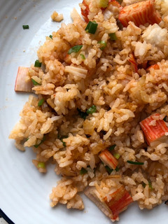 Foto resep Japanese food di UK: Nasi goreng Jepang dengan saus tomat