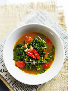 Foto resep Kangkung Balacan (tumis kangkung terasi)