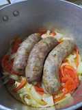 Chorizos en olla