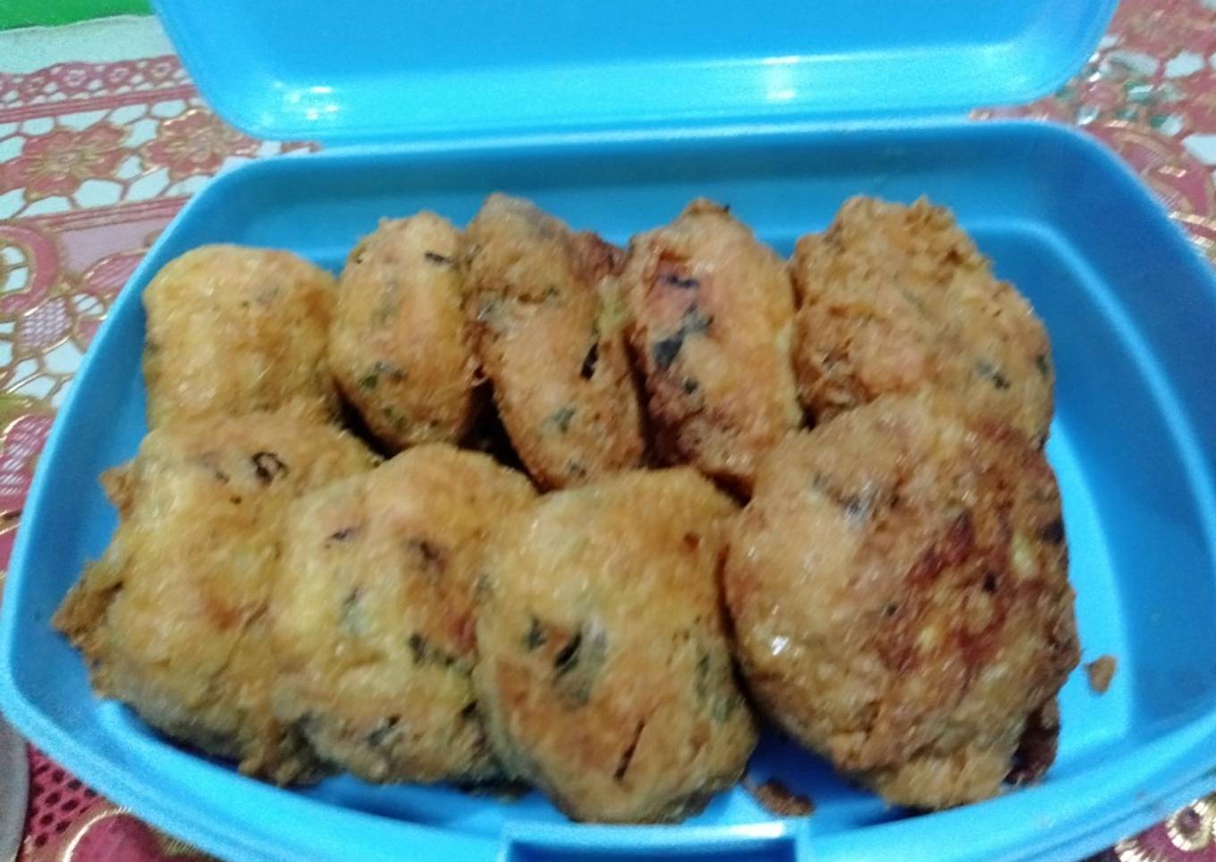Perkedel sederhana