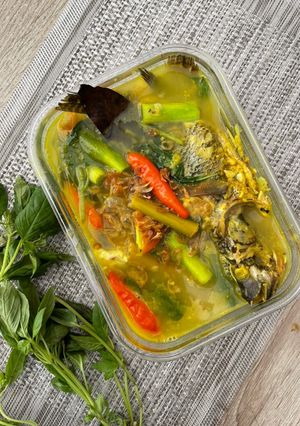 Foto resep Sop kuning ikan nila (kemangi)