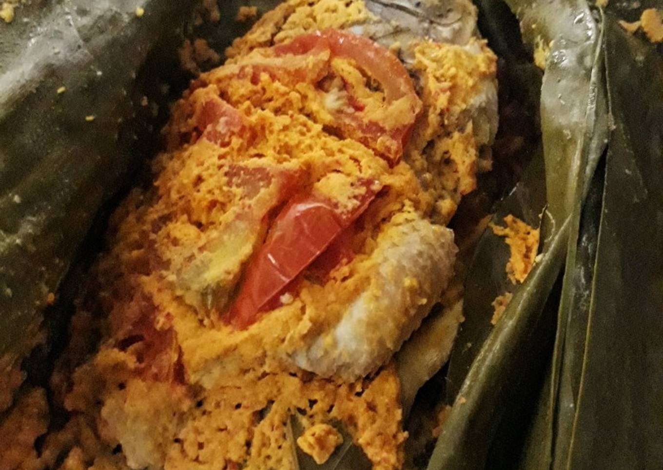 Pepes ikan nila enak