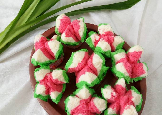 Resep Bolu Kukus Semangka Mekrok No BP &amp; Soda Praktis Kocok All In 1, Sempurna