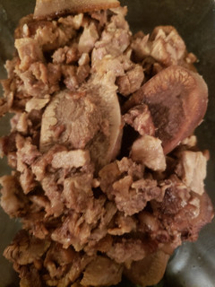 Una foto de Tacos de lengua al vapor