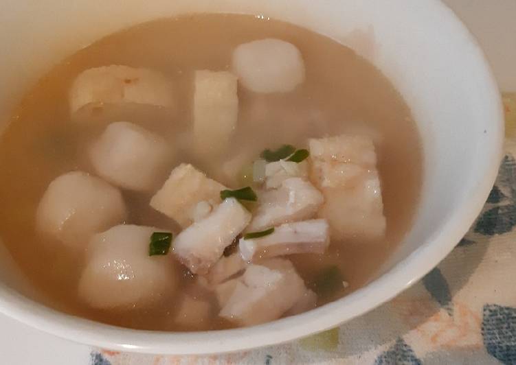 Resep masakan Sup jahe ikan gabus sederhana | Cara Bikin Sup jahe ikan gabus sederhana Yang Sedap