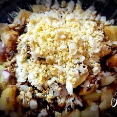 A picture of Chotpoti - Bangladeshi Street food healthy with zero oil.