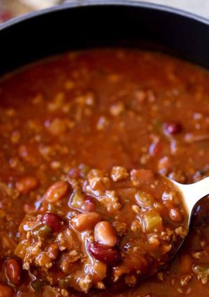 A picture of Preacher’s chili.