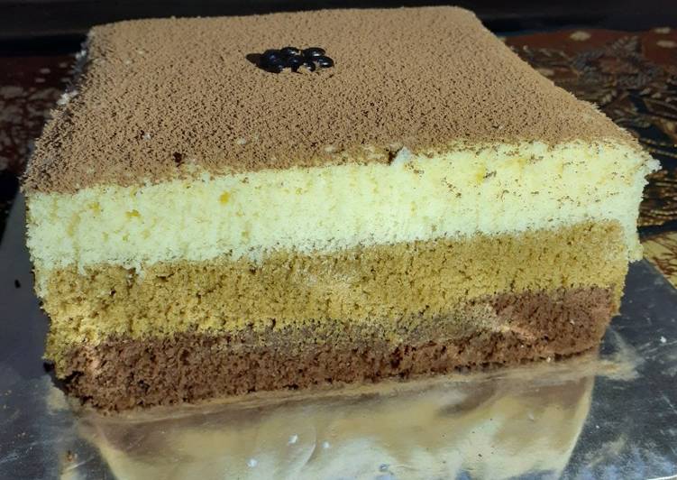 Bolu kukus tiramisu