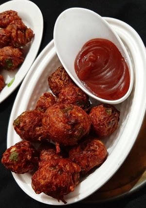 A picture of Manchurian Pakora.
