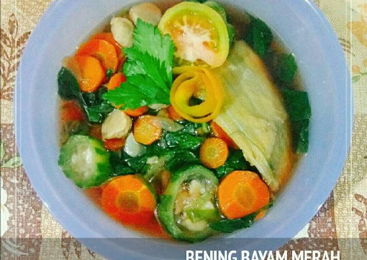 Cara termudah untuk Masak Untuk Mencoba Di RumahBening bayam merah 