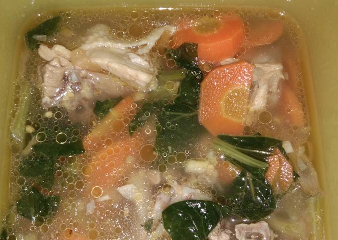Resep Sup ayam  jahe untuk  anak  oleh Kimey Puryanto Cookpad
