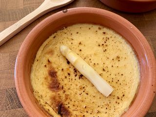 ☆Crème Brûlée aux Asperges☆