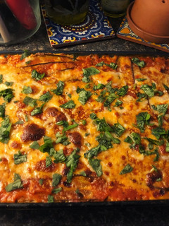 A picture of Eggplant Lasagna.
