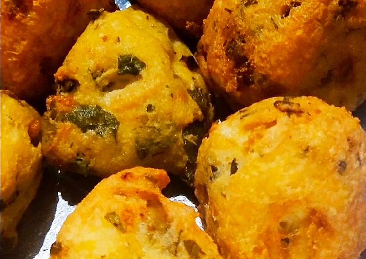 Perkedel tahu crunchy