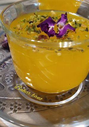 عکسی از دستور ماقوت زعفرانی