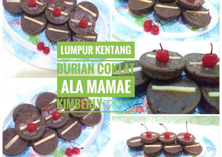 Lumpur Kentang Durian Coklat