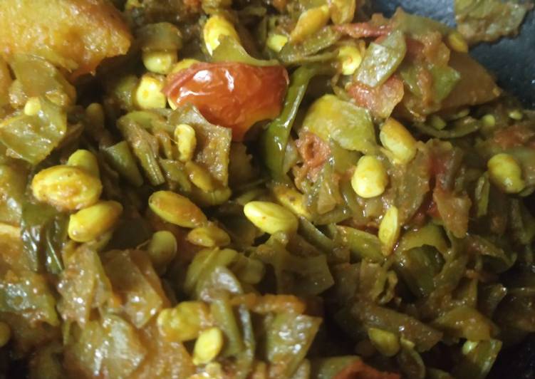 Recipe of Ultimate Broad Beans curry chikudukaya khura