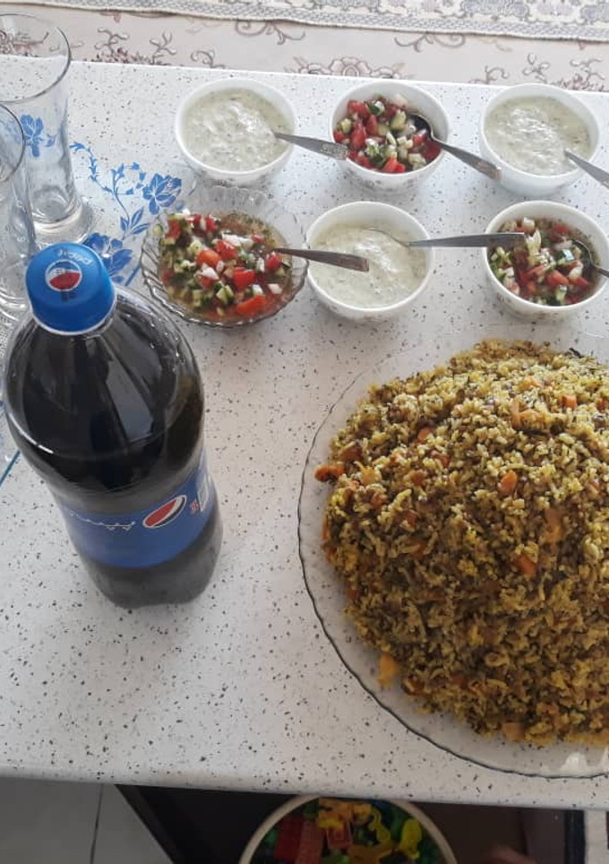 عکسی از دستور دمپخت عدس کلم هویج