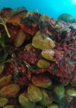 Foto resep Balado bandeng presto pete