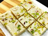 Fresh Coconut Barfi / Nariyal Barfi - South Indian Style