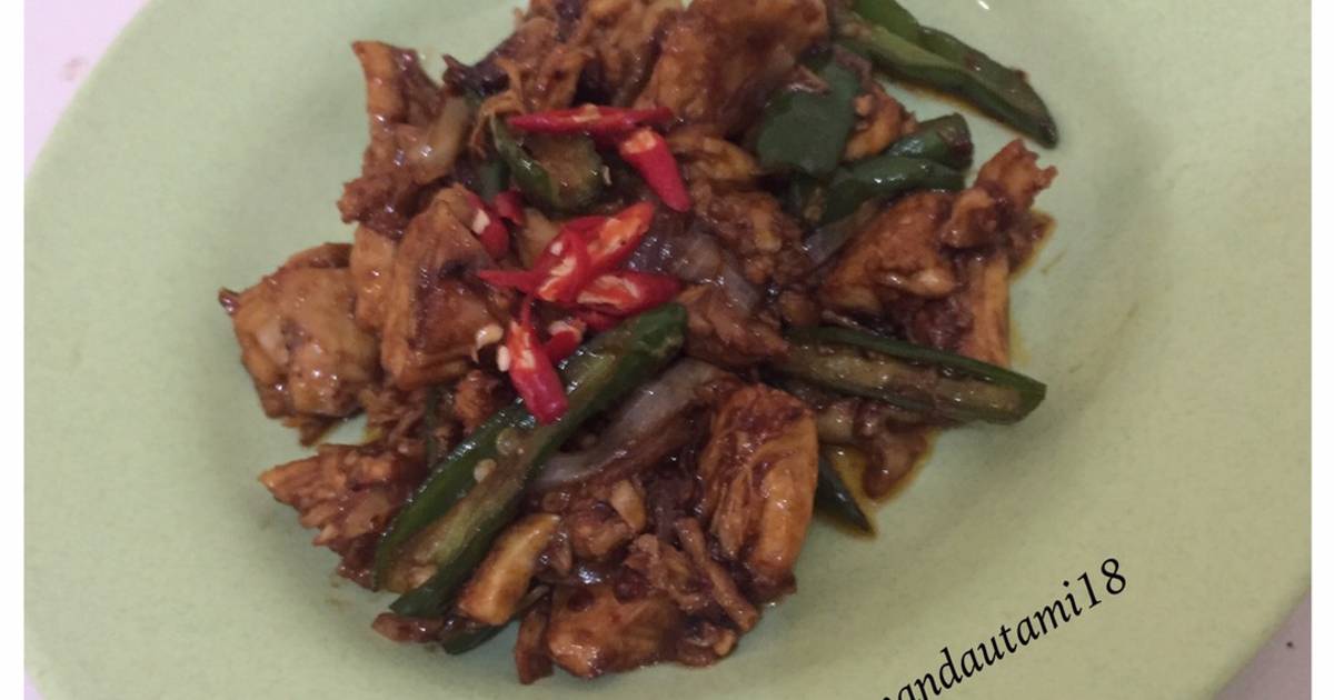 Resep Ayam Lada Hitam Oleh Nandautami Cookpad