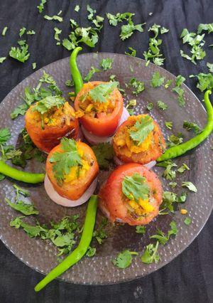 A picture of Stuffed Tomato.
