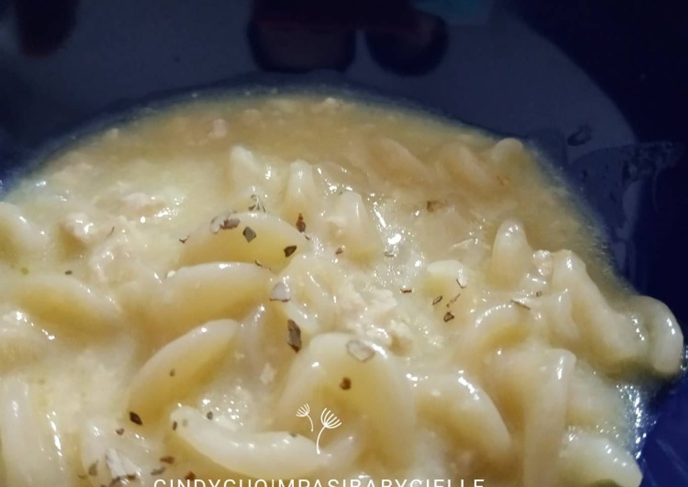 50. MPASI 11+ Pasta Fussili and Cheesy Meat Sauce