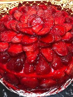 صورة لوصفة تورتة الفراوله