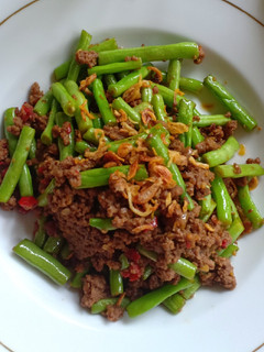 Foto resep Tumis Buncis Daging Cincang/ Giling + Teknik ala Resto