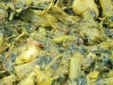 মাছের মাথা দিয়ে নটে শাক (Macher matha diye note shak recipe in Bengali)