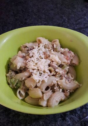 Foto resep Macaroni Daging Brokoli (MPASI 10 bulan)