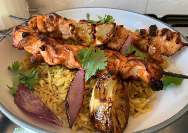 How to Prepare Any-night-of-the-week Easy Tandoori chicken skewers