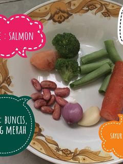 Foto resep Mpasi 6m+ 4* salmon