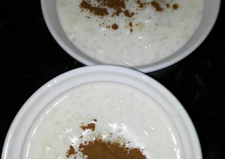 Arroz con leche de soja