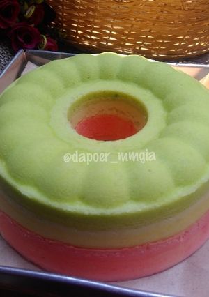 Foto resep Bolu Pelangi Ekonomis