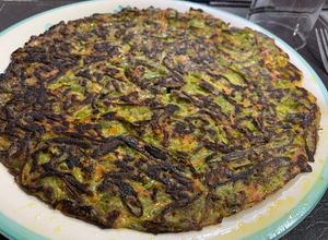 Una foto de Tortilla de Porotos Verdes