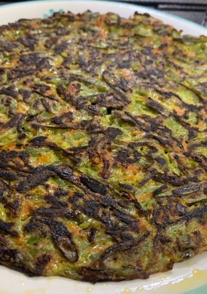 Una foto de Tortilla de Porotos Verdes