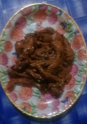 Foto resep Ayam bakar pedas