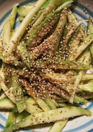 Foto de Salada de Manga Verde