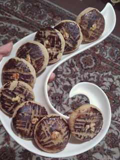عکسی از دستور کلوچه هل و دارچین بدون فر 😍😁