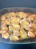 Pollo in crosta di patate