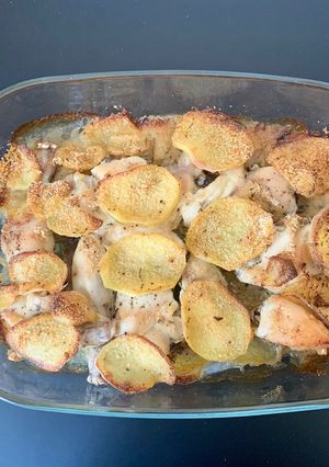 Foto di Pollo in crosta di patate