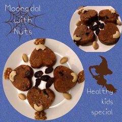 A picture of Healthy Dal & Nuts sweet for kids.