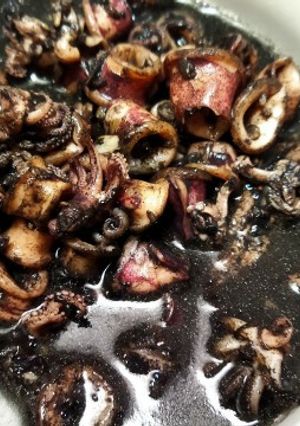Foto resep Cumi Masak Tinta Hitam