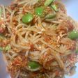 Spaghetti Bumbu Balado Pete Telor